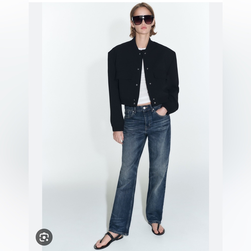 Zara Maxi Pocket Bomber